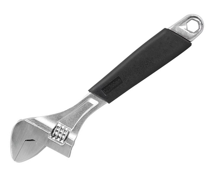 Klíč nastavitelný gumová rukojeť Extol Craft - 250mm