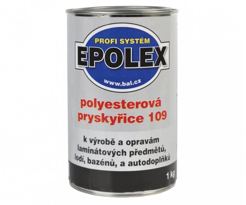 Polyesterová pryskyřice 109 a iniciátor Epolex - 1kg
