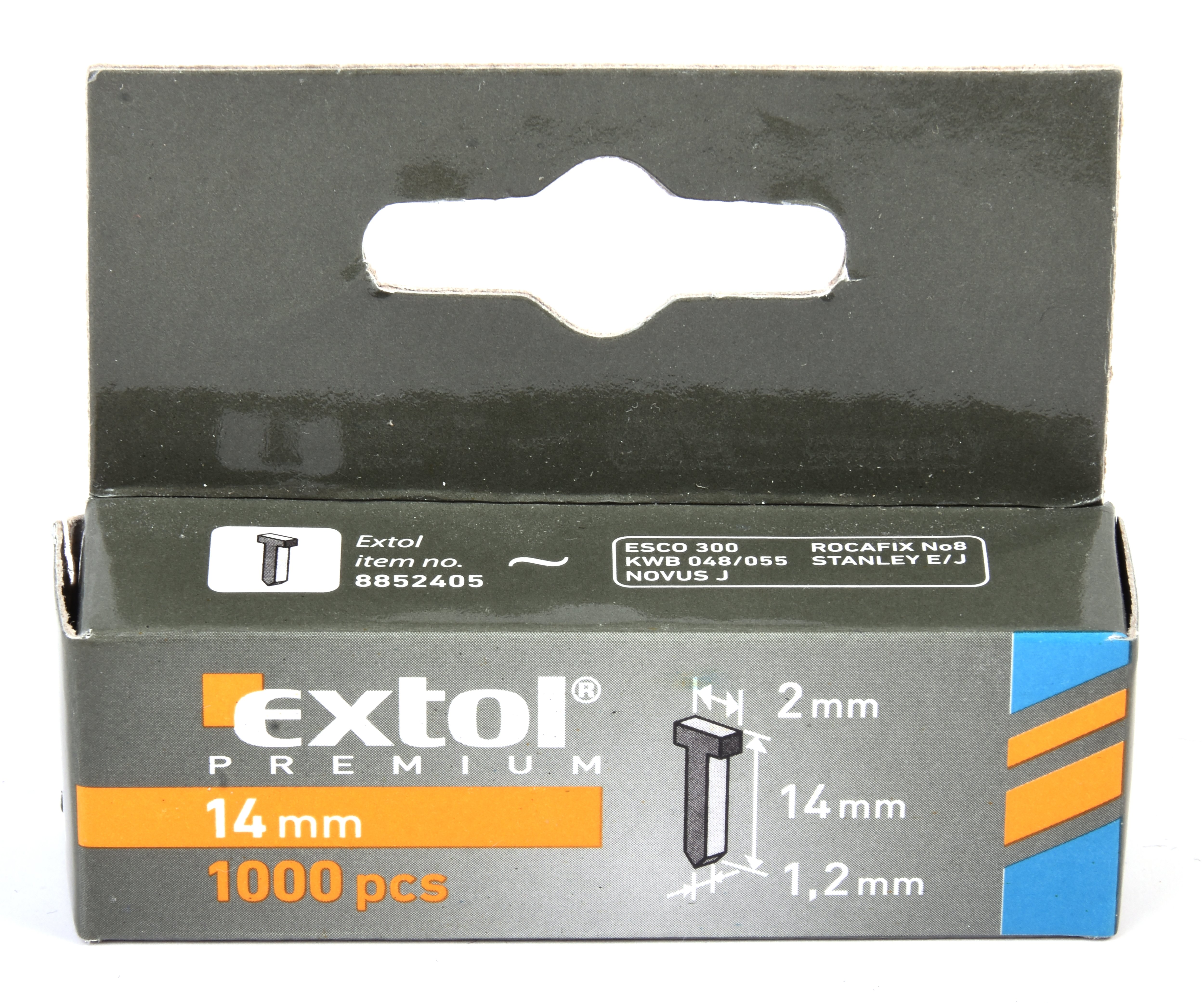 Hřebíky 1000ks Extol Premium - 8852403 10mm