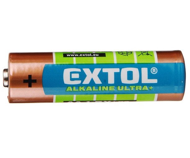 Baterie Extol alkalické LR6 (AA, tužka) - 1ks