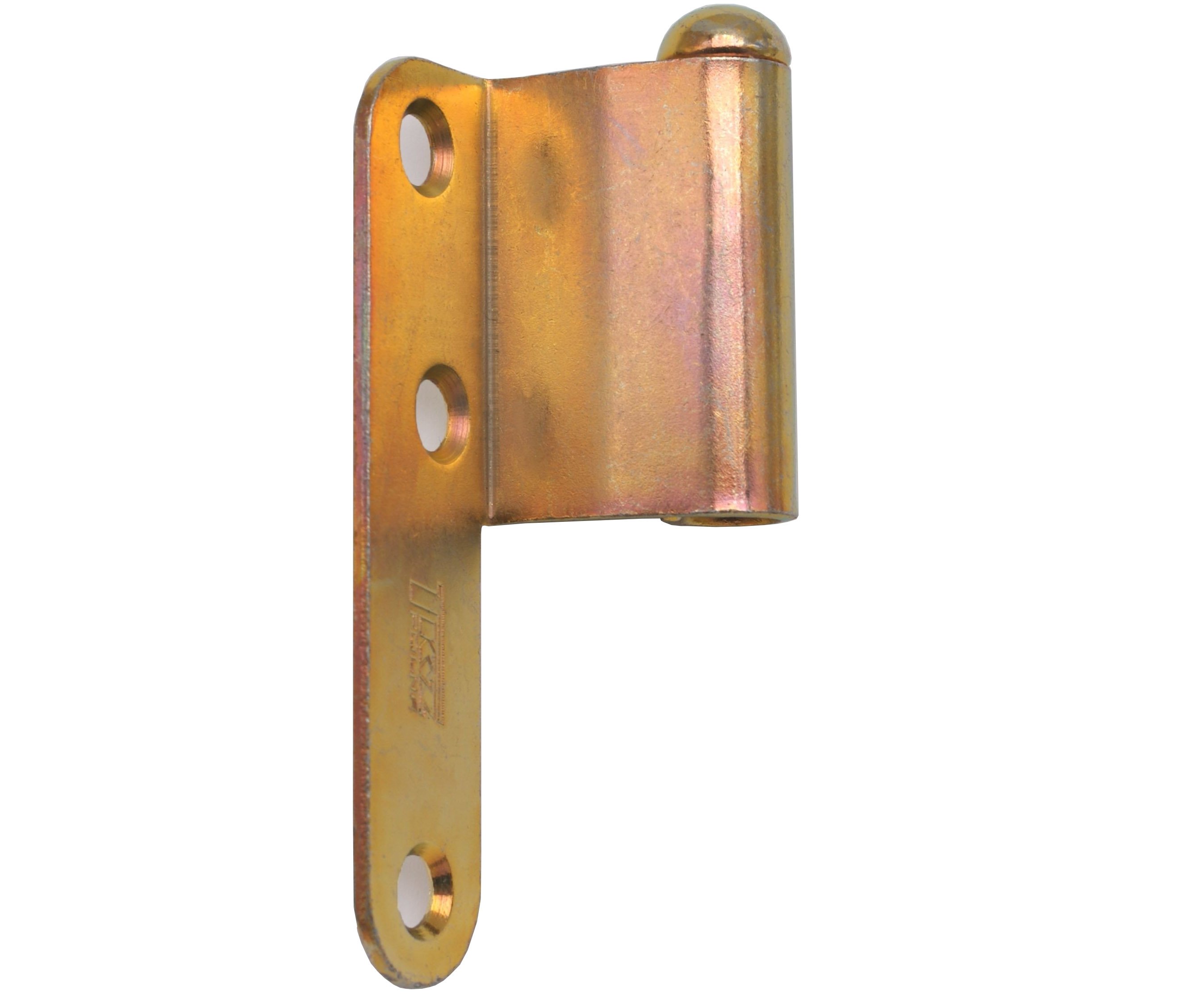 Závěs dveřní lomený VD JP5 - levý žlutý zinek