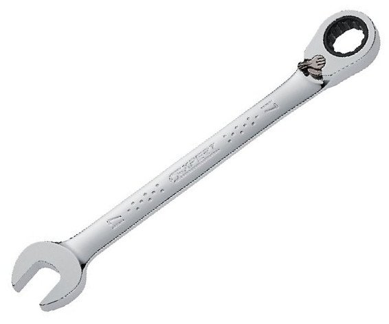Klíč ráčnový očkoplochý s páčkou Tona Expert - 6mm