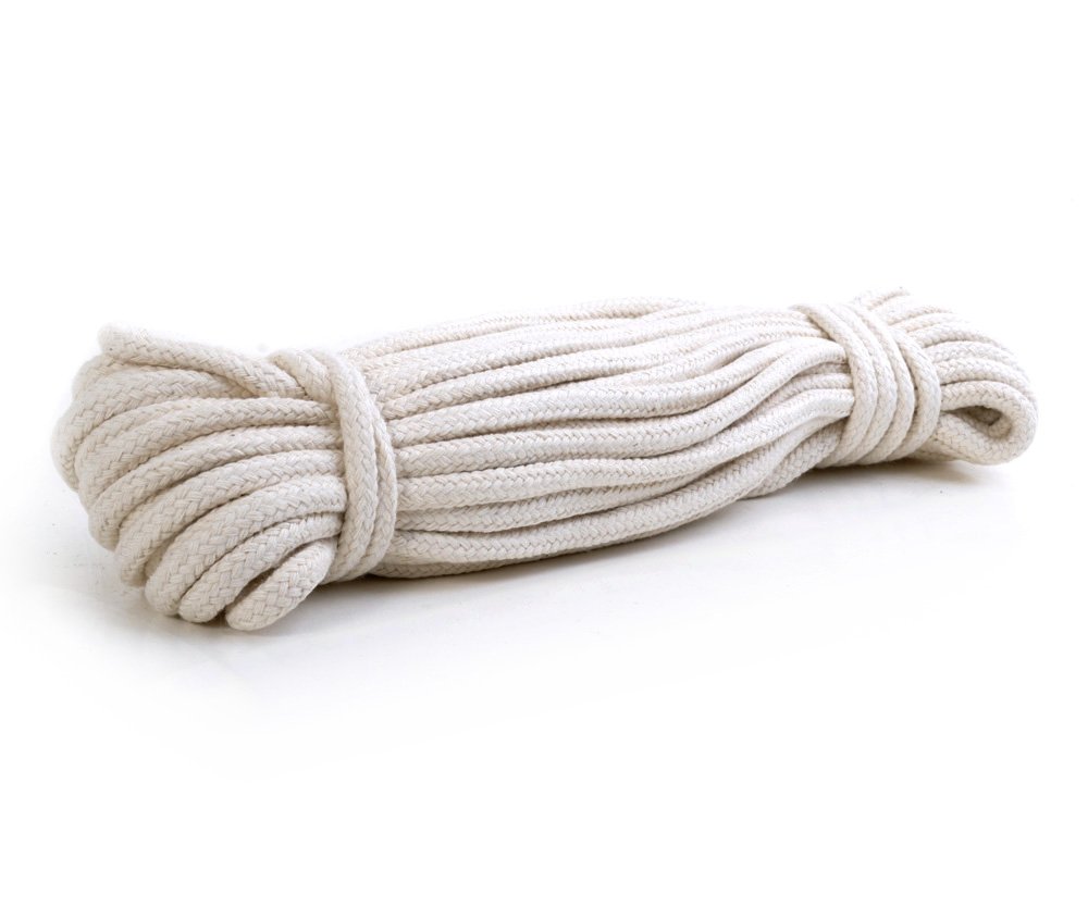 Šňůra na prádlo bavlněná pletená Delana - 1m