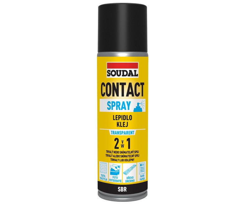 Lepidlo Contact Spray 300ml Soudal