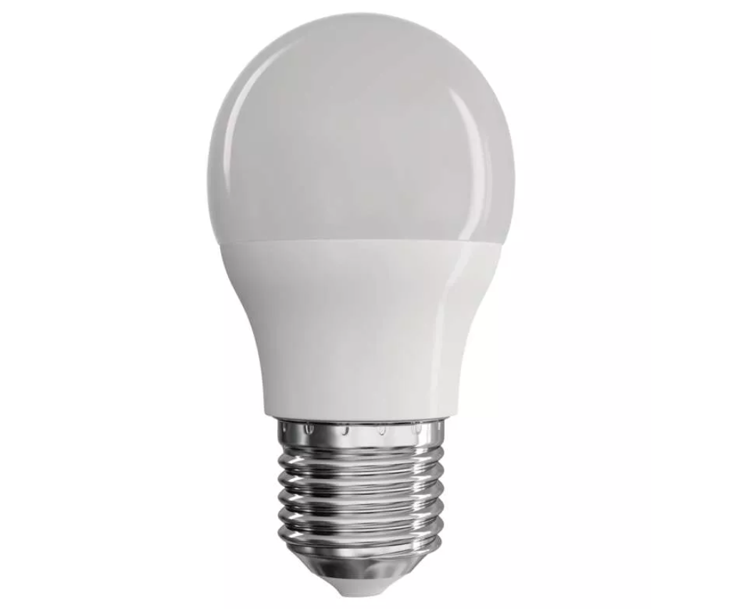 Žárovka LED Mini Globe E27 - 7,3W teplá bílá