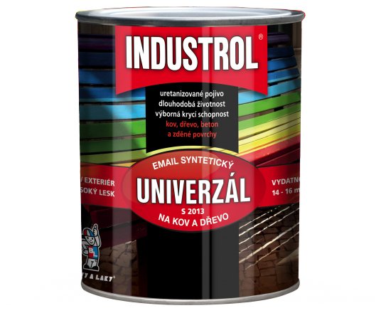 Industrol S2013 0.75l syntetická barva - 2320 hněď kávová