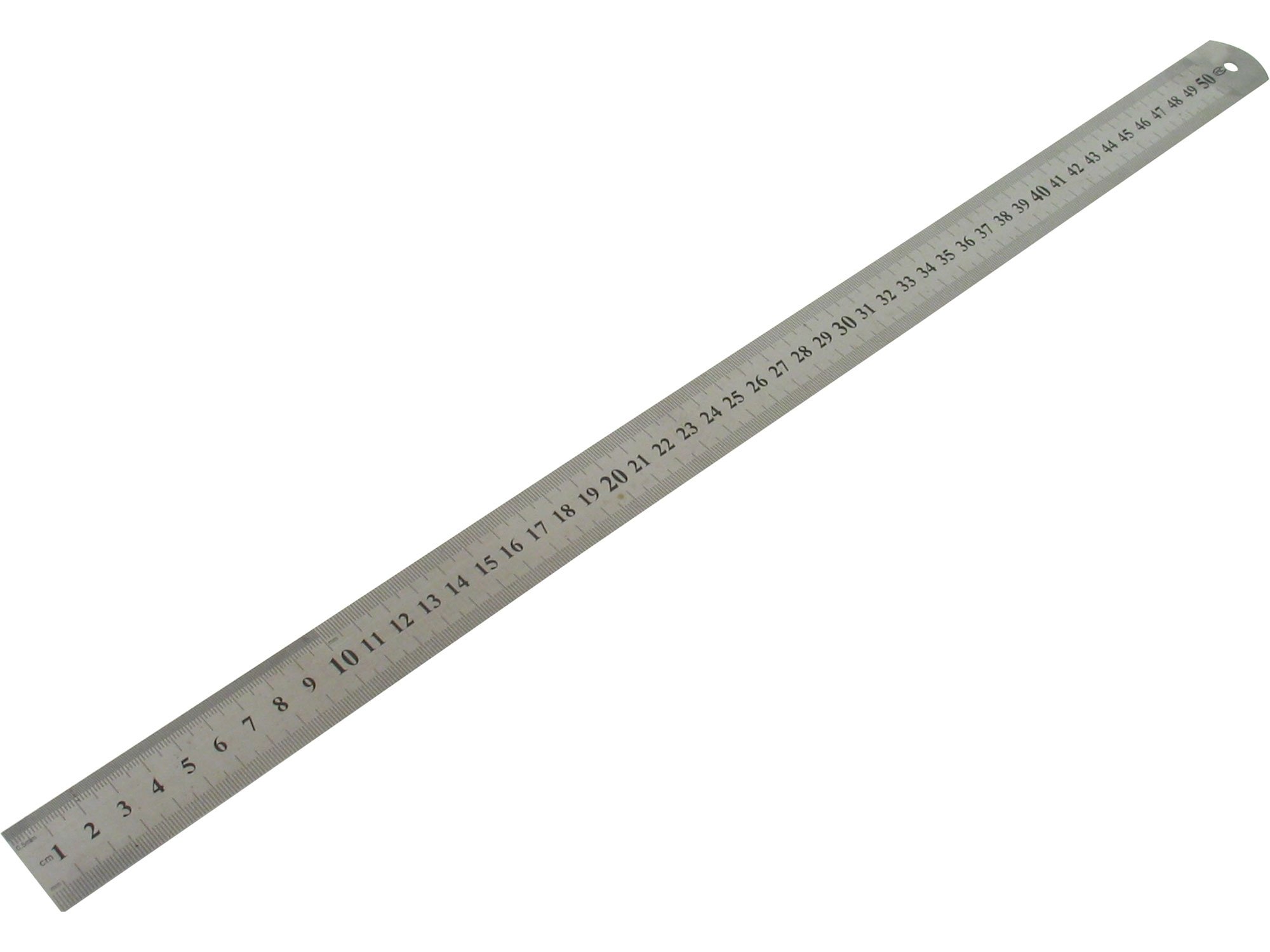 Měřítko ocelové nerez - 50cm
