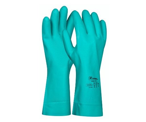 Pracovní rukavice gumové Green Tech - L