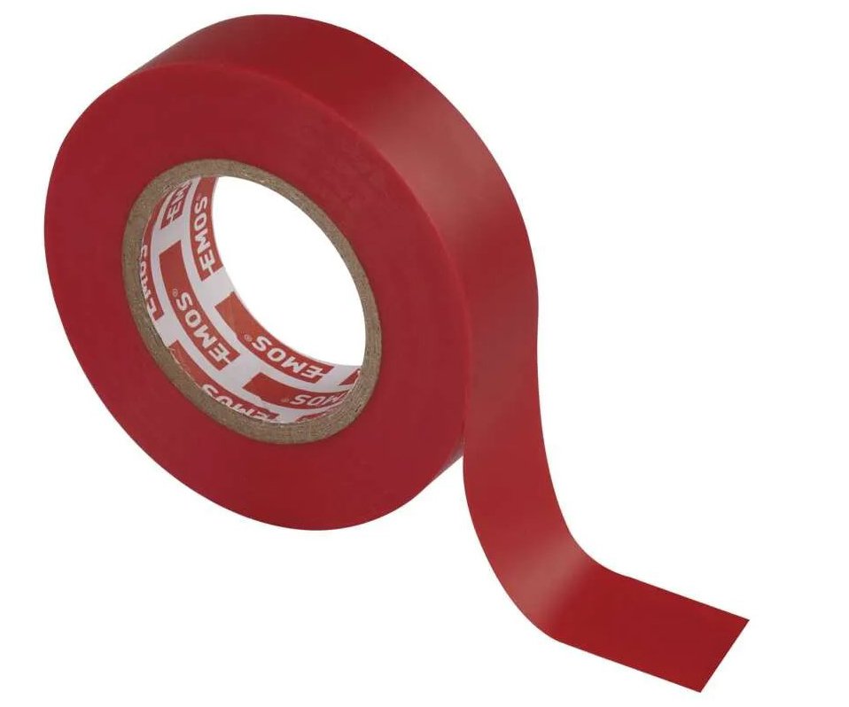 Páska izolační PVC 19mm/20m - červená
