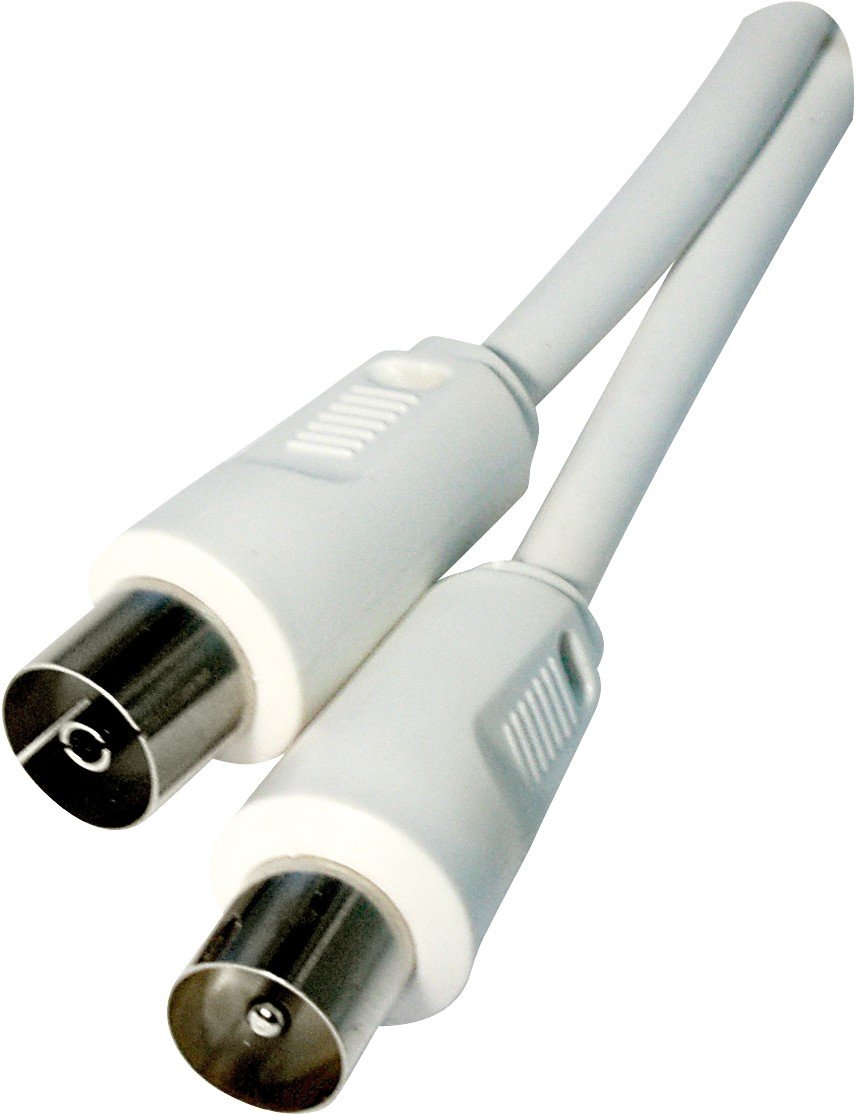 Kabel účastnický (TV) rovné konektory - 5m