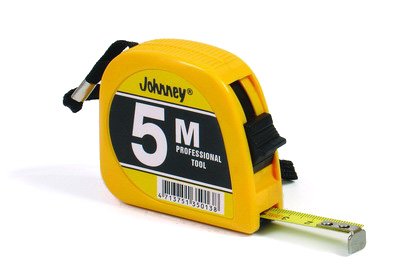 Metr svinovací Johnney Profi žlutý - 7.5m