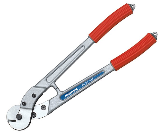 Nůžky na dráty, lana a kabely Knipex 95 71 - 445mm 95 71 445