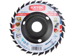 Rašple rotační pilová 125mm Extol Premium 8803711