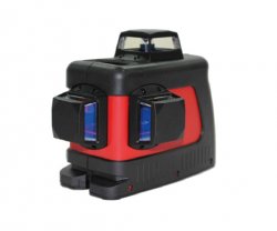Laser křížový 3D červený 180040