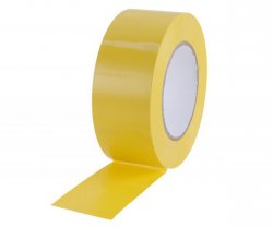 Páska podlahová 50mm/50m žlutá
