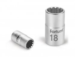 Hlavice nástrčná MultiLock 1/2" 12mm Fortum 4701212