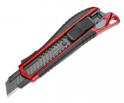 Nůž ulamovací 18mm s kovovou výztuhou Auto-lock Extol Premium 4780024