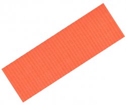 Popruh polyester neon oranžový