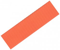 Popruh polypropylen oranžový 25mm