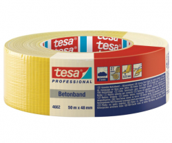 Páska montážní žlutá 48mm/50m Tesa Betonband 4662