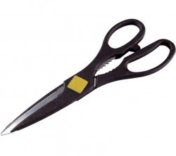 Nůžky víceúčelové černé 200mm Extol Craft 60076
