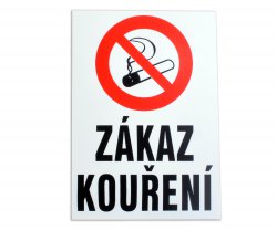 Tabulka Zákaz kouření