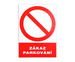 Tabulka Zákaz parkování