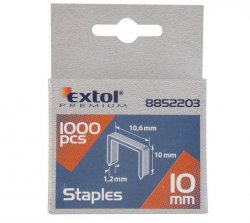 Spony 1000ks 10,6x0,52x1,2mm  Extol Premium